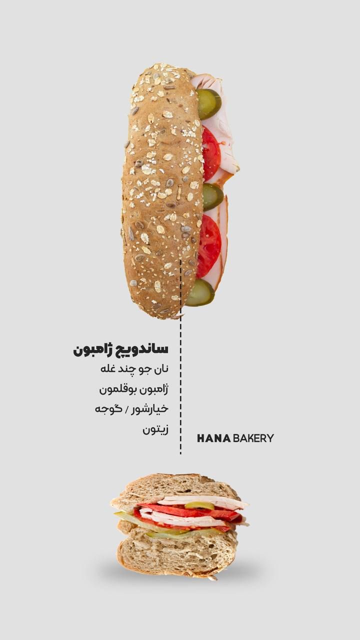 ساندویچ بوقلمون چندغله